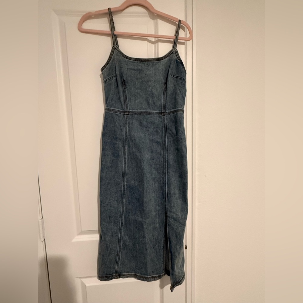 Steve Madden Blue Denim Dress